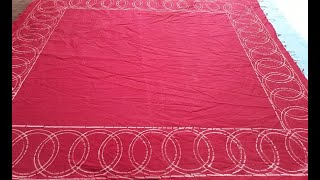 Nakshi katha design ।। বড় নকশিকাঁথার ডিজাইন।। বিছানার চাদর ডিজাইন।।Nokshi Katha design। কাথার ডিজাইন [upl. by Keynes237]