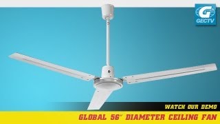 Global Industrial Ceiling Fan [upl. by Leumas]