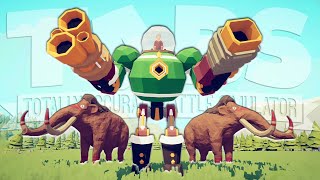 РОБОТЫ ПРОТИВ МАМОНТОВ ► Totally Accurate Battle Simulator TABS ТАБС [upl. by Dode]