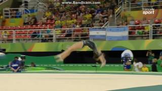 Elisa Meneghini ITA Qual Fx Olympics Rio 2016 [upl. by Corrinne]