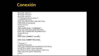 SQL Embebido en C [upl. by Corrine]