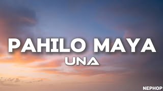 UNA  PAHILO MAYA  NEW NEPALI RAP SONG 2024  SANJOK EDIT  LYRICS VIDEO [upl. by Lorenzo51]