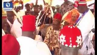 Metrofile Ebitu Ekiwe Conferred With Ofor Ndigbo Title [upl. by Eittik]