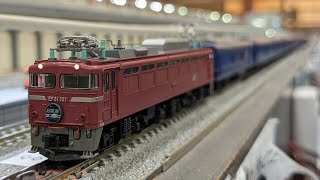 鉄道模型Nゲージ：ポポンデッタ アリオ橋本 vol159：寝台特急「日本海」 [upl. by Akirdnwahs]