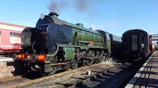 Schools class 926 Repton in action at Wansford NVR 090319 [upl. by Carlo]