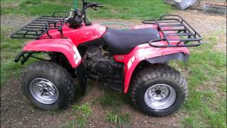 YAMAHA 350 big bear 4x4 Project [upl. by Onateag]