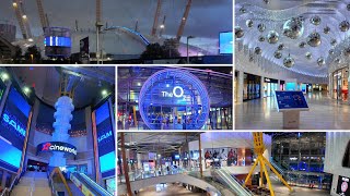 4K UHD Moments Inside The O2 Arena The Millennium Dome North Greenwich Peninsula London England UK [upl. by Melburn]