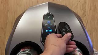 MIKO Foot Massager Machine with Deep Kneading Compression Shiatsu and Heat Review [upl. by Noell34]