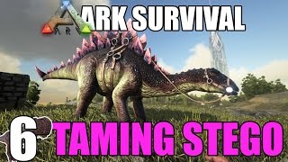 DINO SERBA GUNA DI ARK STEGOSAURUS  ARK SURVIVAL SERIES 6 [upl. by Naicad]