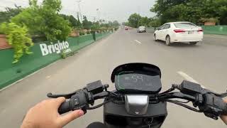 Speed Test of Metro E8S Pro on Bridge at 70 Battery Charge and 145 Kg of Load metroevehicles [upl. by Tare847]