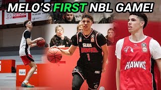 LaMelo Ball’s FIRST NBL GAME In Australia This Year’s About To Be CRAZY FULL HIGHLIGHTS 😱 [upl. by Zipah]