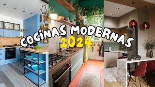 300 Diseños de Cocinas Modernas de Ensueño 2024  Tendencia en Cocinas [upl. by Avra]