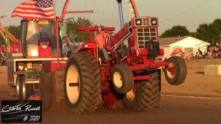 TractorTruck Pulls 2020 Howard County 4H Fair Pull [upl. by Wilton]