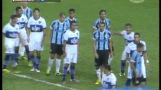 Gremio 1 Huachipato 2 Fox Sports Copa Libertadores 2013 Los goles 1422013 [upl. by Ailuy]