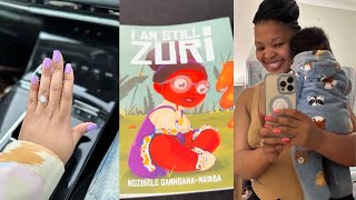 VLOG Baby Haul  Night Time Routine with Lumz  New Nail Set  I Am Still Zuri ❤️ [upl. by Dorette683]