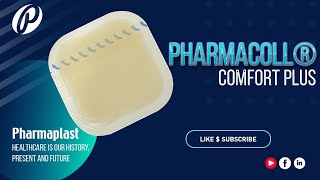 Hydrocolloid Dressing Application  Pharmacoll Comfort Plus [upl. by Essirehs]