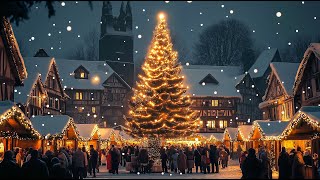 Beautiful Snowy Christmas Ambience 🎄Instrumental Christmas Music 🌲🎁 Christmas Ambience 2025 [upl. by Ecirpac]