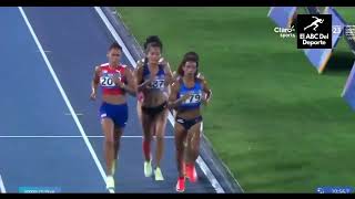 Final 5000 mts Rama Femenil Juegos Centroamericanos y del Caribe San Salvador 2023 🇸🇻 [upl. by Enelia]