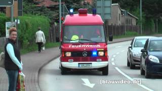 Gerätewagen Gefahrgut GWG Feuerwehr Bad Sulza [upl. by Cari]