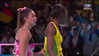 New Zealand v Jamaica  Fast5 Netball World Series 2018 [upl. by Ylebmik]