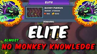 Lych Elite  almost No Monkey Knowledge  BTD6 Boss Tutorial [upl. by Yeloc987]