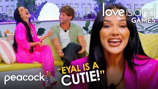 Cely’s Sights Are Set on Eyal After a Flirty Fireside Chat  Love Island Games on Peacock [upl. by Temirf]