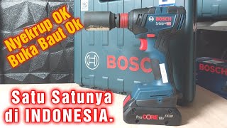 BOSCH GDX 18V200 IMPACT WRENCH MULTIFUNGSI [upl. by Airotna]