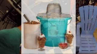 Making home made ice cream with the Nostalgia Ice Cream Maker [upl. by Seravart]