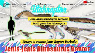 Velociraptor gak ada apaapanya  5 jenis Dinosaurus Raptor paling mengerikan [upl. by Araek]