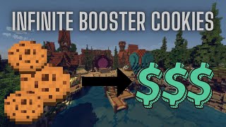 How to get INFINITE booster cookies in Hypixel Skyblock [upl. by Anav]