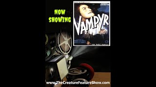 Creature Features  Vampyr 1932 [upl. by Ahset]