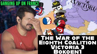 Victoria 3 MP In A Nutshell The War of the Eighth Coalition by Bokoen1 [upl. by Emylee]