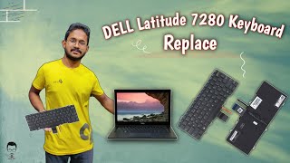 Dell Latitude 7280 Keyboard Replace [upl. by Tirb]