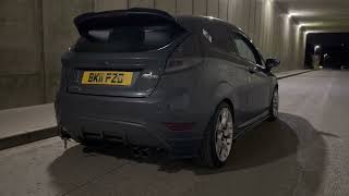 Mk7 Ford Fiesta Zetec S 16 TiVCT Resonated Cobra Cat Back [upl. by Adoh]