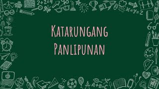 Katarungang Panlipunan 1 [upl. by Amalee]