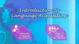 INTRO TO LANGUAGE ACQUISITION 2020 [upl. by Dedie]