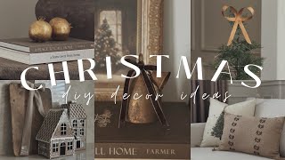 7 DIY Christmas Decor Ideas  High End Designer Dupes  Affordable amp Easy [upl. by Alilahk]