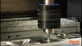 Additive Friction Stir Deposition from Mazak MegaStir [upl. by Partan7]