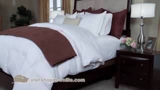 How To Get The Hotel Bed Look At Home  DOWNLITE [upl. by Flatto158]