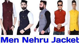 Men Nehru Jacket  Nehru Jacket  Modi499  Men Half Jacket  Western Wear  Jacket [upl. by Icat]