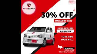 30 OFF Wo Bhi Har Ride Pr  Shahswaar User App  Use Promo Code quotShahswaarquot  youtube download [upl. by Anod]