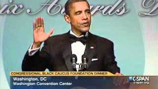 Pr Obama  Congressional Black 1 Caucus [upl. by Novikoff614]