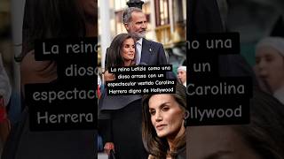 REINA LETIZIA arrasa en PREMIOS PRINCESA DE ASTURIAS con un VESTIDO DIGNO DE HOLLYWOOD [upl. by Ennovyhc]