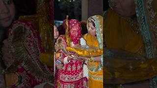 Vidai  choti si umar me parenayi babosa ll royal rajput wedding ll khol bharayi rituals\ nanikhol [upl. by Alset36]