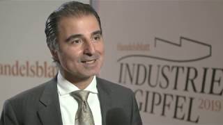 Handelsblatt IndustrieGipfel 2019  Videointerview mit HamidReza Nazeman Qualcomm [upl. by Durrej186]