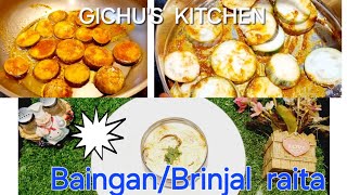 Baingan Ka Raita  Eggplant Raita Recipe in Tamil gichuskitchen 2024 [upl. by Steward]