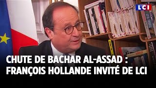 Chute de Bachar alAssad  quotC’est une défaite grave pour Vladimir Poutinequot François Hollande｜LCI [upl. by Weissberg674]