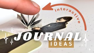 15 Interactive Journal Ideas  SO MANY Examples [upl. by Lohrman]