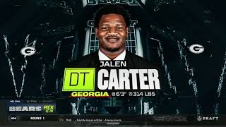 Eagles Draft Jalen Carter with the 9th Overall Pick in 2023 NFL Draft  ABC HD [upl. by Kolk293]