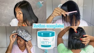 Primeira lavagem pós botox Forever liss  BTX ZEROazul 💙 DEIXEI SECAR AO NATURAL [upl. by Egroj984]